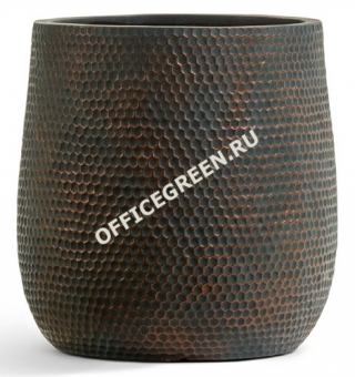 Кашпо TREEZ ERGO Oriental Чаша Окись с медной патиной